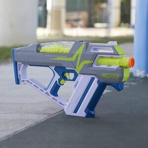 NERF Hyper Mach-100 Fully Motorized Blaster - w\ 80 Hyper Rounds & Eyewear